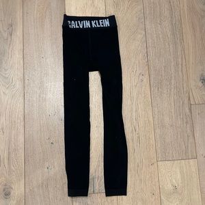 Black Calvin Klein Leggings - Medium